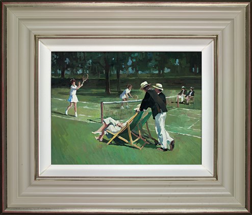 Perfect Match by Sherree Valentine Daines - Framed Hand Finished Limited Edition on Canvas